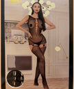 Midnight Spine Seduction Bodystocking