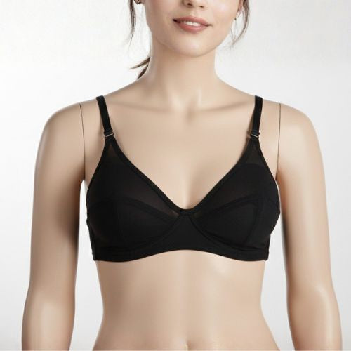 Non-Padded Cotton Bra
