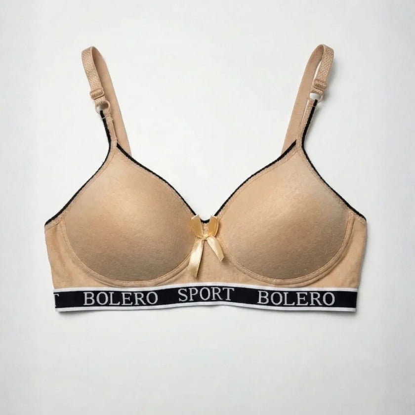 Premium Sports Bra – Seamless Cotton Comfort