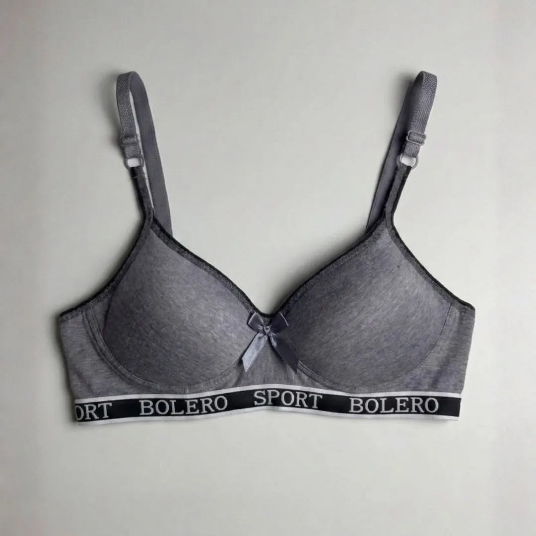 Premium Sports Bra – Seamless Cotton Comfort