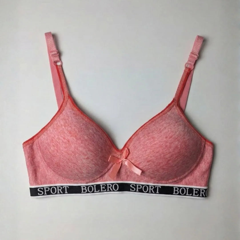 Premium Sports Bra – Seamless Cotton Comfort