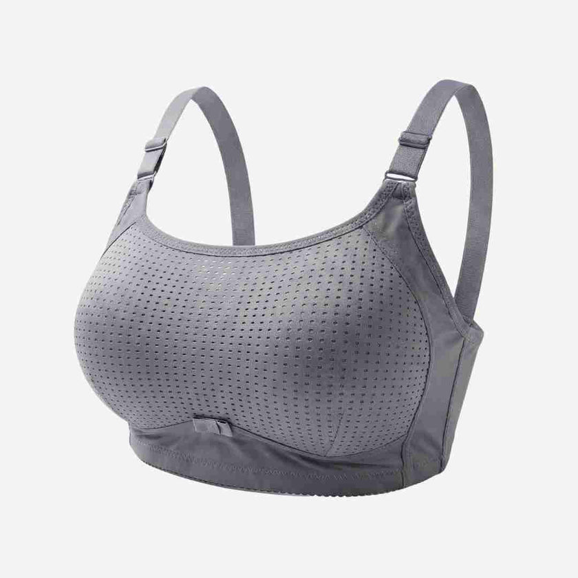 Breathable Full Coverage Sports Bra – Wireless Comfort & Support