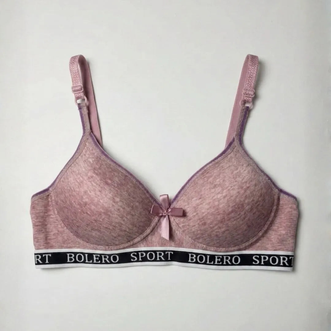 Premium Sports Bra – Seamless Cotton Comfort