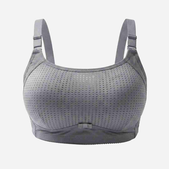 Breathable Full Coverage Sports Bra – Wireless Comfort & Support