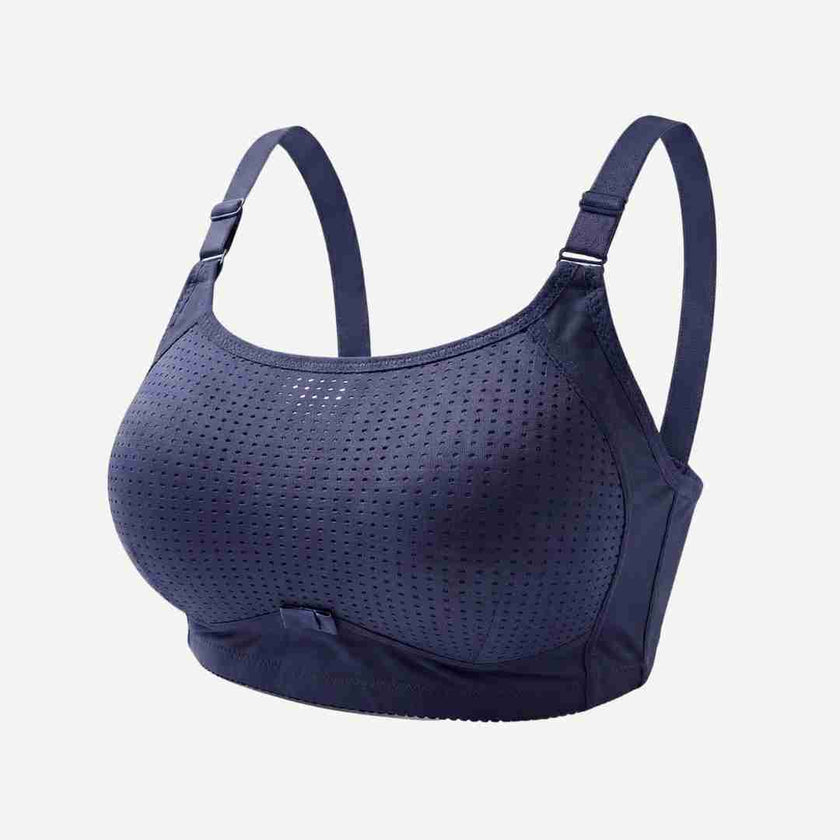Breathable Full Coverage Sports Bra – Wireless Comfort & Support