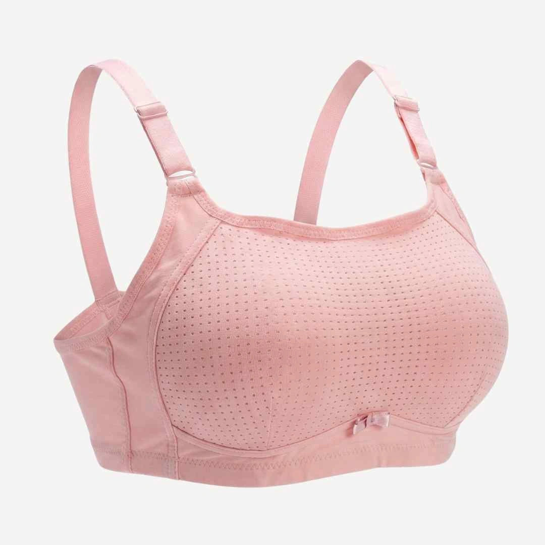 Breathable Full Coverage Sports Bra – Wireless Comfort & Support