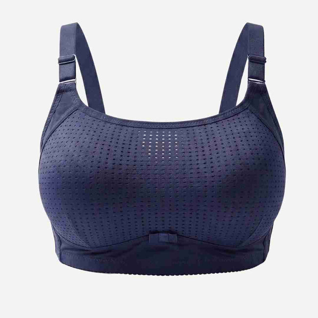 Breathable Full Coverage Sports Bra – Wireless Comfort & Support