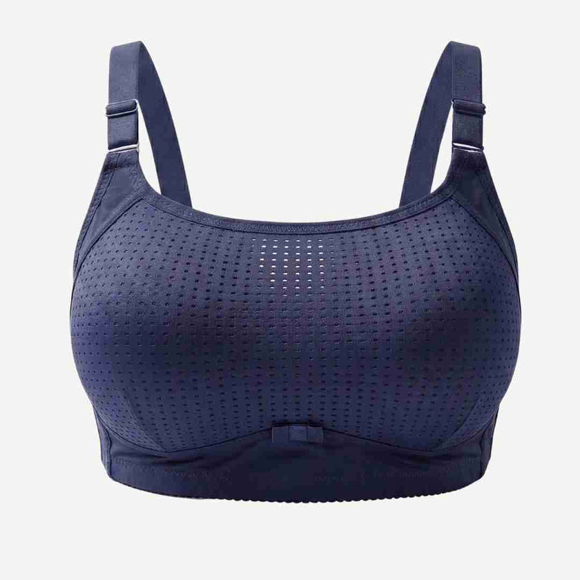 Breathable Full Coverage Sports Bra – Wireless Comfort & Support