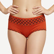 Bold Print Cotton Hipster Panties - Mid-Rise Patterned Underwear Collection