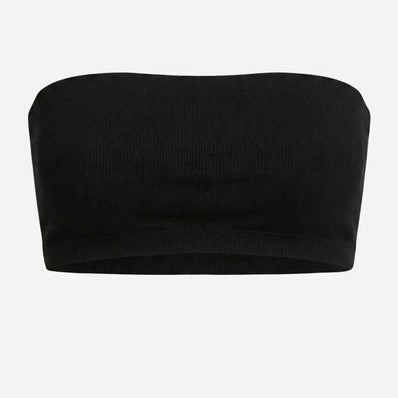 Seamless Strapless Bra – Free Size (White, Skin, Black)