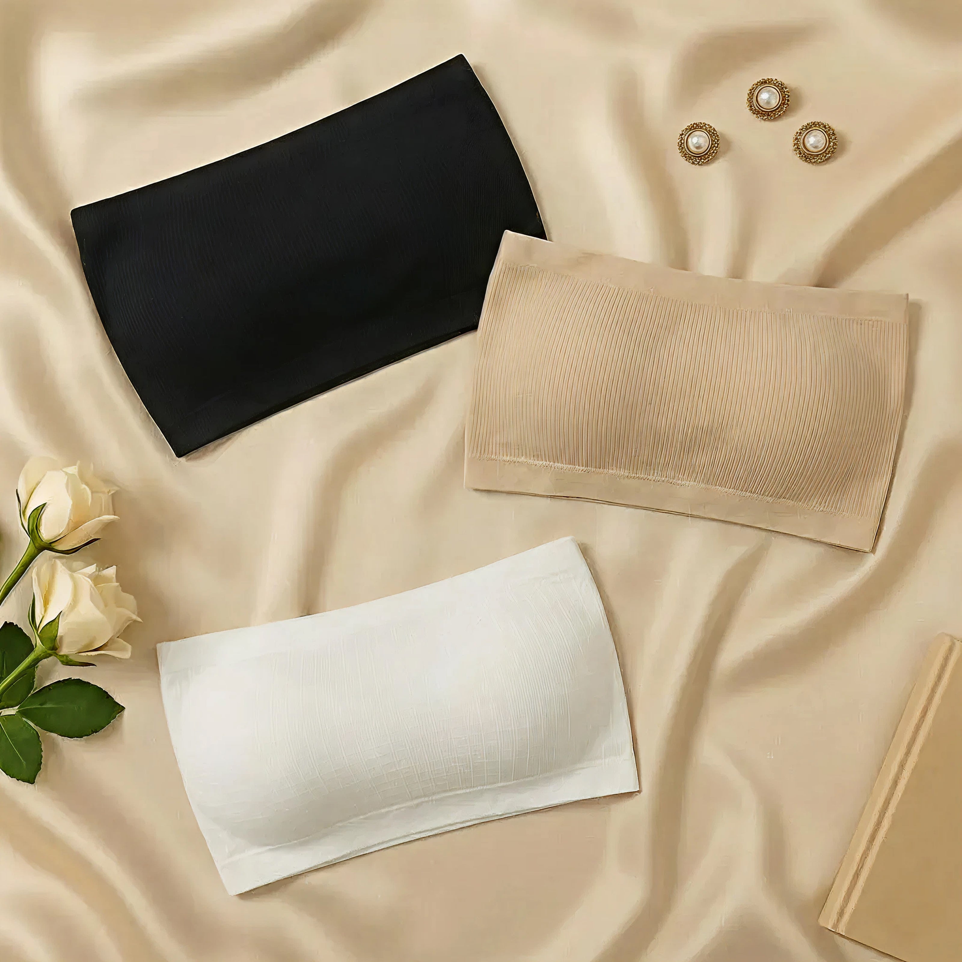 Seamless Strapless Bra – Free Size