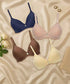 Single Padded Cotton Bra – Padded, Underwired Support with Charm Detail