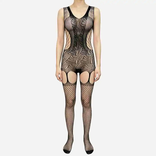 Open Back Body Stocking – Sexy Nightwear