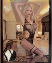 Heart Pattern Body Stocking – Romantic Style