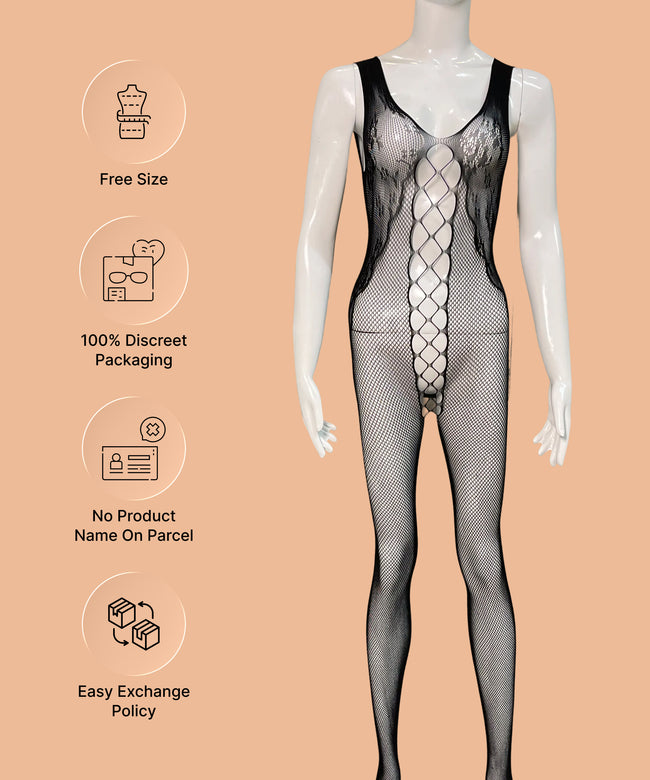 Lace Temptation Sculpt Bodystocking