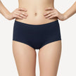 Women's Soft Cotton Mid-Rise Hipster Panties - Breathable Everyday Underwear
