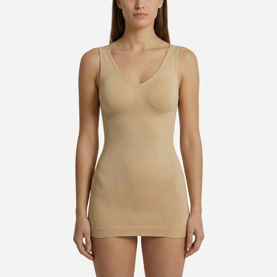Seamless Body Shaper Dress – Slimming Shapewear in Multiple Colors